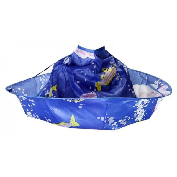 Παιδική μπέρτα κουρέματος TOOL-0037, με μεταλλικό frame, μπλε