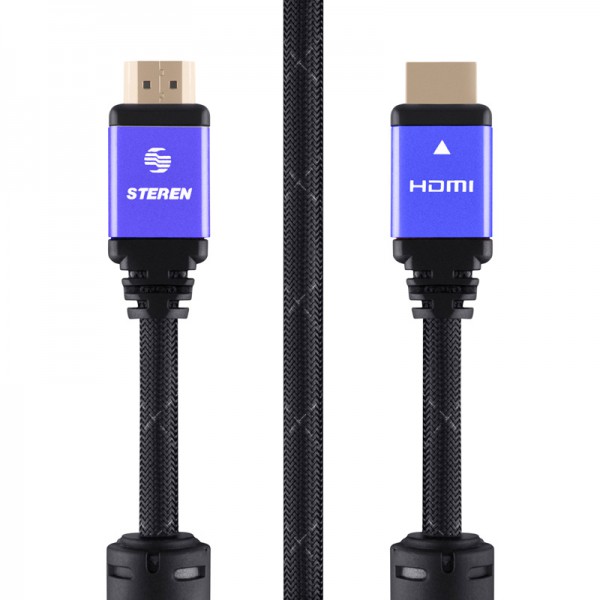 STEREN καλώδιο HDMI 2.0 299-812, 4k 3D, Copper, 3.6m, μωβ STEREN καλώδιο HDMI 2.0 299-812, 4k 3D, Copper, 3.6m, μωβ