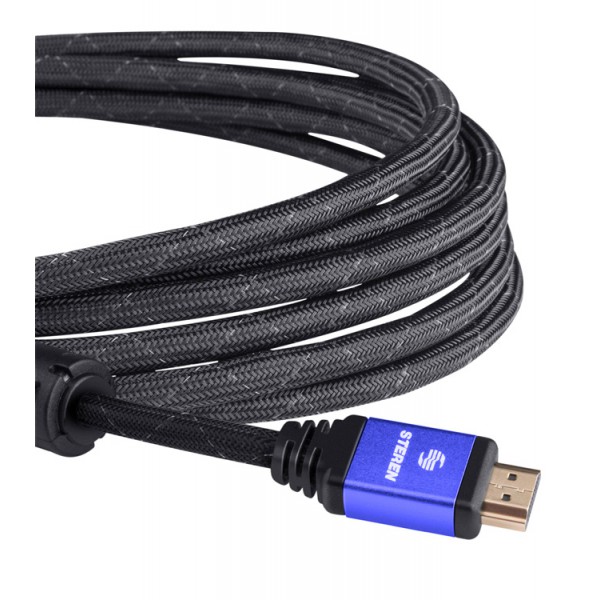 STEREN καλώδιο HDMI 2.0 299-812, 4k 3D, Copper, 3.6m, μωβ STEREN καλώδιο HDMI 2.0 299-812, 4k 3D, Copper, 3.6m, μωβ