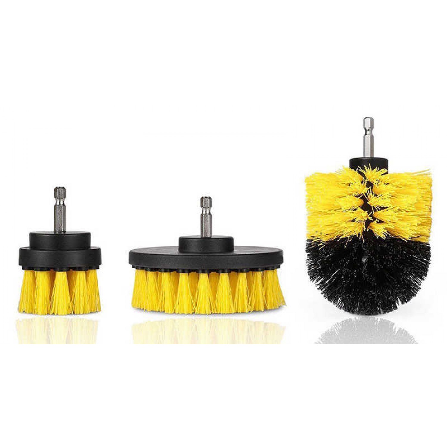 Σετ βούρτσες καθαρισμού σε διάφορα μεγέθη CLN-0014, 3τμχ Σετ βούρτσες καθαρισμού σε διάφορα μεγέθη CLN-0014, 3τμχ