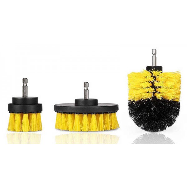 Σετ βούρτσες καθαρισμού σε διάφορα μεγέθη CLN-0014, 3τμχ Σετ βούρτσες καθαρισμού σε διάφορα μεγέθη CLN-0014, 3τμχ