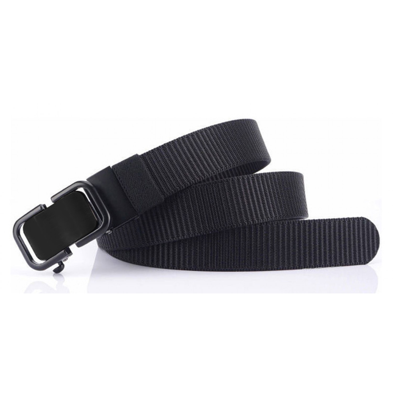 Ζώνη στρατιωτικού τύπου TMV-0045, ρυθμιζόμενη, 3.4 x 120cm, μαύρη Ζώνη στρατιωτικού τύπου TMV-0045, ρυθμιζόμενη, 3.4 x 120cm, μαύρη