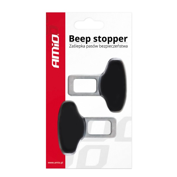 AMIO απενεργοποιητής ζώνης ασφαλείας 01514, μεταλλικός, 2τμχ