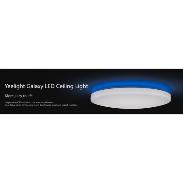 YEELIGHT Smart φωτιστικό τοίχου YLXD17YL, 32W, 2200lm, 2700K-6000K YEELIGHT Smart φωτιστικό τοίχου YLXD17YL, 32W, 2200lm, 2700K-6000K