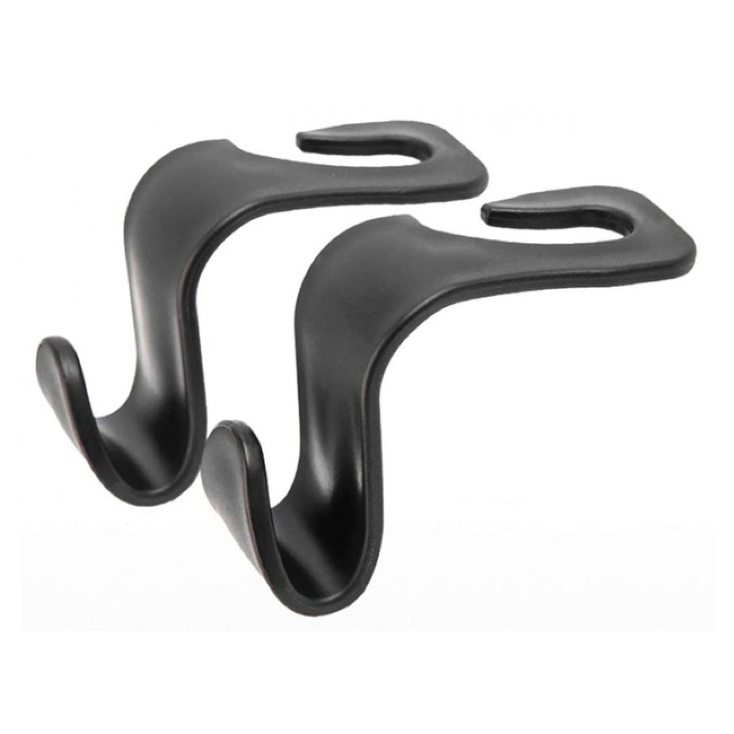 Κρεμάστρα αυτοκινήτου CAR-0007 για το προσκέφαλο, μαύρη, 2τμχ Κρεμάστρα αυτοκινήτου CAR-0007 για το προσκέφαλο, μαύρη, 2τμχ