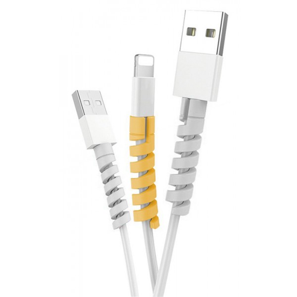 POWERTECH προστατευτικό καλωδίου TIES-015, 3 χρώματα, 10τμχ