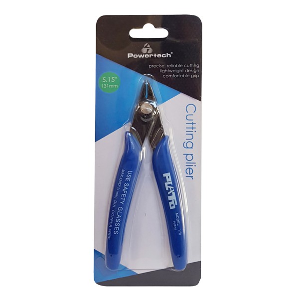 POWERTECH πλάγιος κόφτης PT-857, 5.15", μπλε POWERTECH πλάγιος κόφτης PT-857, 5.15", μπλε
