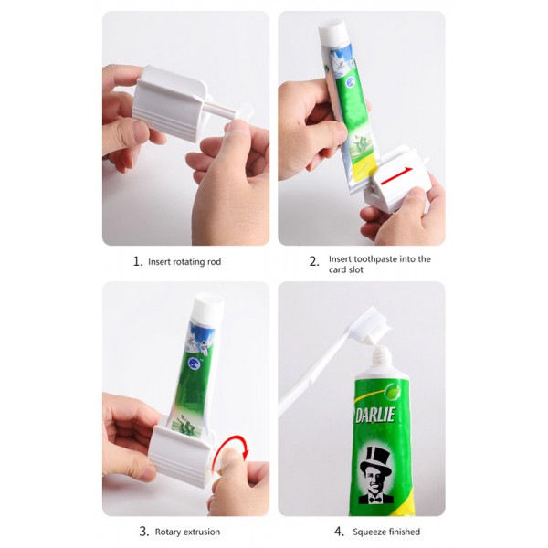 Βάση με κλειδί εξαγωγής οδοντόκρεμας CLN-0010, λευκή Βάση με κλειδί εξαγωγής οδοντόκρεμας CLN-0010, λευκή