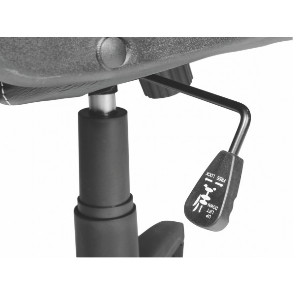 BRATECK Καρέκλα γραφείου, ρυθμιζόμενη, με υποβραχιόνια, Μαύρη BRATECK Καρέκλα γραφείου, ρυθμιζόμενη, με υποβραχιόνια, Μαύρη