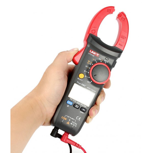 UNI-T πολύμετρο & αμπεροτσιμπίδα UT213C, 400A AC/DC, NCV, True RMS UNI-T πολύμετρο & αμπεροτσιμπίδα UT213C, 400A AC/DC, NCV, True RMS