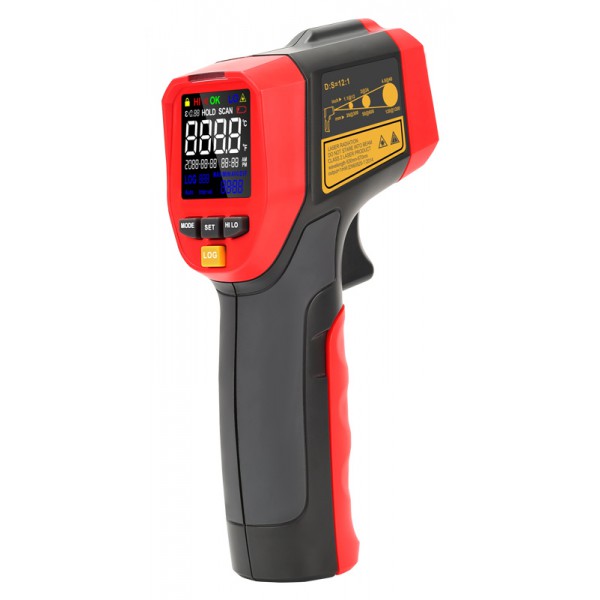UNI-T θερμόμετρο υπερύθρων UT301DPLUS, με διπλό laser, -32 έως +600 °C UNI-T θερμόμετρο υπερύθρων UT301DPLUS, με διπλό laser, -32 έως +600 °C