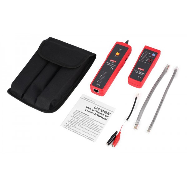UNI-T ανιχνευτής καλωδίων δικτύου & ρεύματος UT682 UNI-T ανιχνευτής καλωδίων δικτύου & ρεύματος UT682