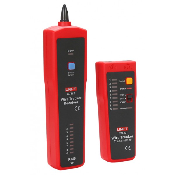 UNI-T ανιχνευτής καλωδίων δικτύου & ρεύματος UT682 UNI-T ανιχνευτής καλωδίων δικτύου & ρεύματος UT682