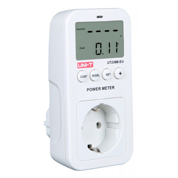 UNI-T μετρητής κατανάλωσης ρεύματος UT230B-EU με οθόνη, 16Α UNI-T μετρητής κατανάλωσης ρεύματος UT230B-EU με οθόνη, 16Α