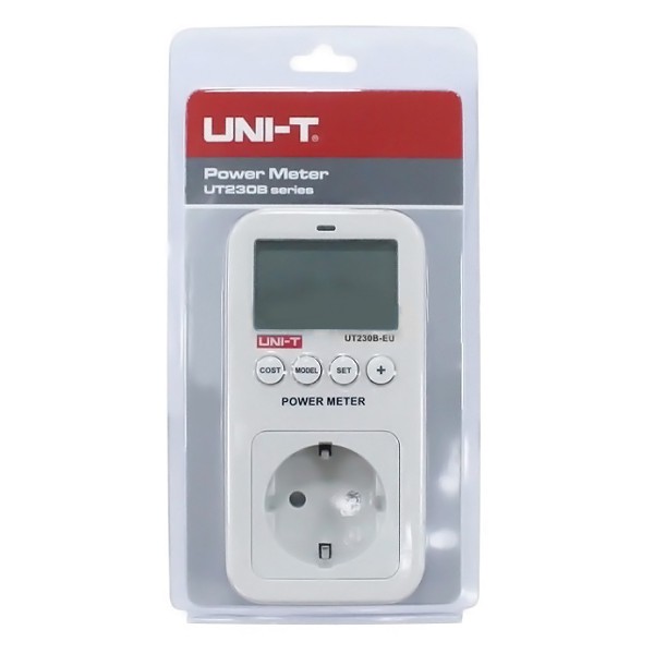 UNI-T μετρητής κατανάλωσης ρεύματος UT230B-EU με οθόνη, 16Α UNI-T μετρητής κατανάλωσης ρεύματος UT230B-EU με οθόνη, 16Α