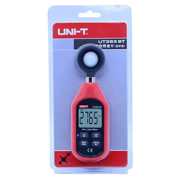 UNI-T μετρητής φωτεινότητας LUX UT383 BT, Bluetooth UNI-T μετρητής φωτεινότητας LUX UT383 BT, Bluetooth
