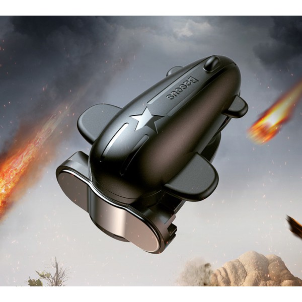 BASEUS buttons για οθόνες αφής ACPBCJ-01, 2τμχ, μαύρα BASEUS buttons για οθόνες αφής ACPBCJ-01, 2τμχ, μαύρα