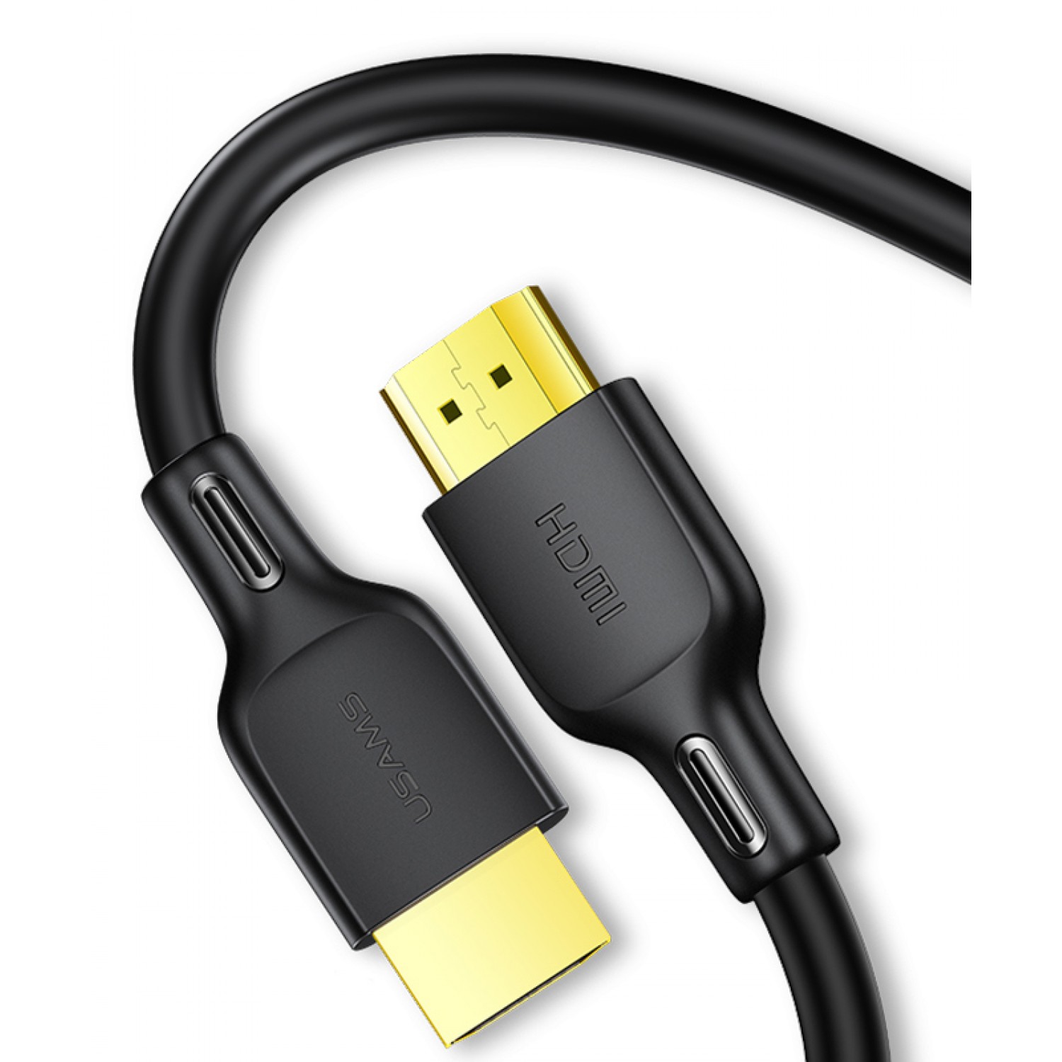 USAMS καλώδιο HDMI 2.0 U49, 4K 3D, 18Gbps, μαύρο, 3m