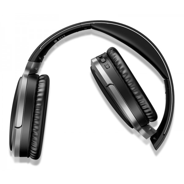 USAMS bluetooth headphones US-YN001, wireless & wired, 40mm, μαύρα USAMS bluetooth headphones US-YN001, wireless & wired, 40mm, μαύρα
