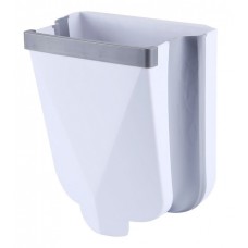 Κάδος απορριμμάτων HL-0005, πτυσσόμενος, 10lt, λευκός