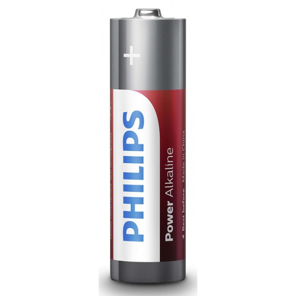 PHILIPS Power αλκαλικές μπαταρίες LR6P24P/10, AA LR6 1.5V, 24τμχ PHILIPS Power αλκαλικές μπαταρίες LR6P24P/10, AA LR6 1.5V, 24τμχ