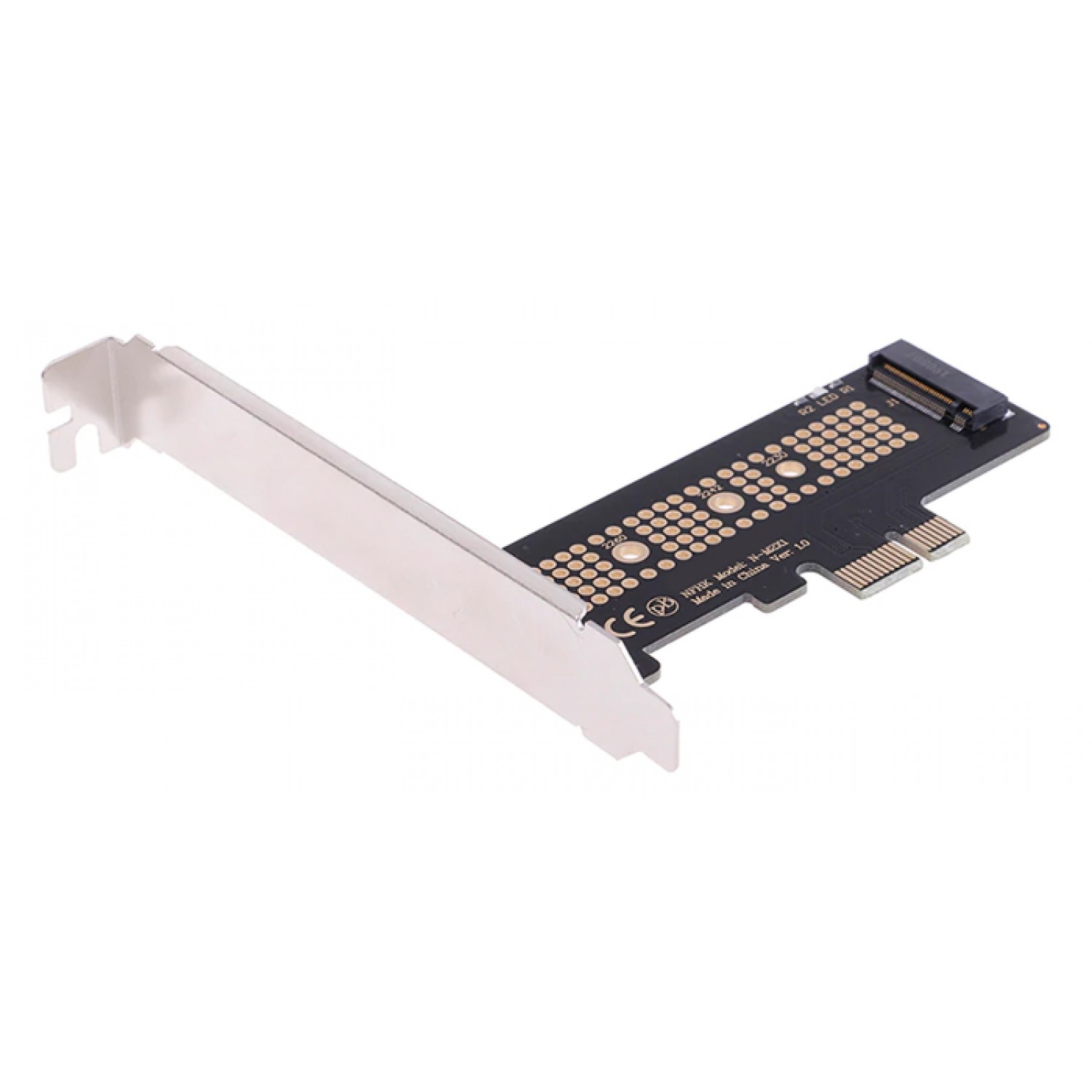 POWERTECH κάρτα επέκτασης PCIe x1 σε M.2 Key M NVMe TOOL-0046