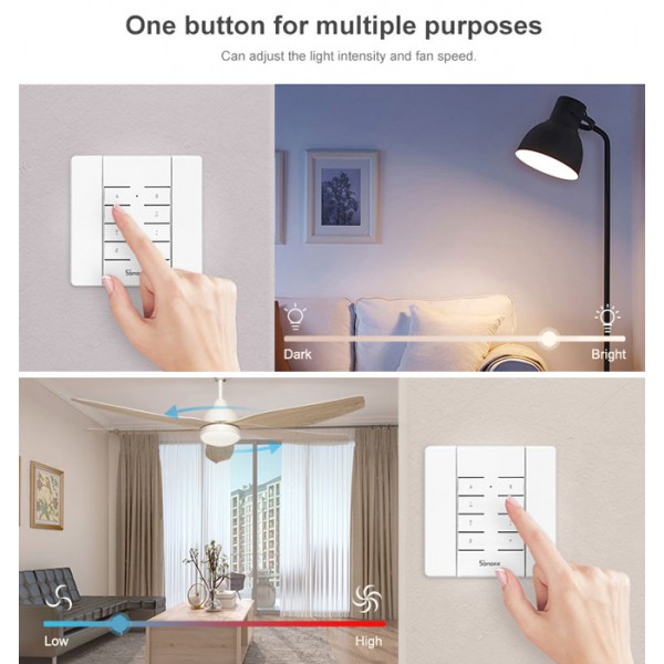 SONOFF remote controller RM433, 433MHz SONOFF remote controller RM433, 433MHz