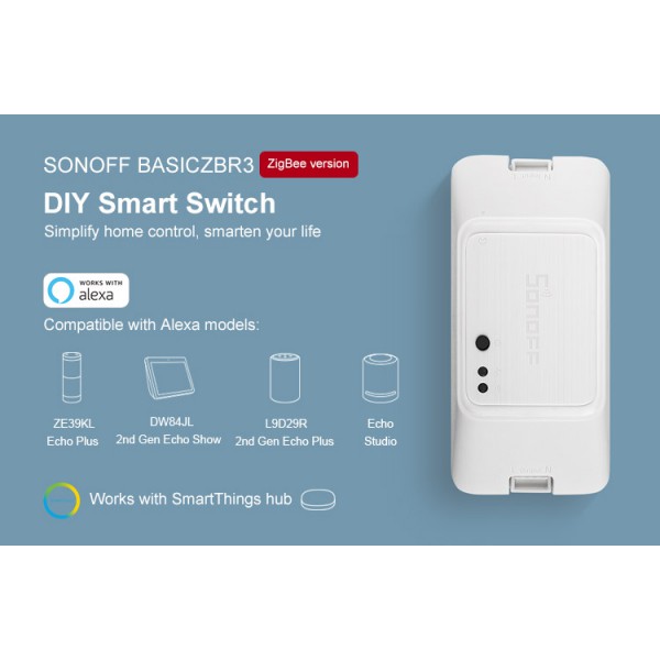 SONOFF DIY Smart switch BASICZBR3, ZigBee SONOFF DIY Smart switch BASICZBR3, ZigBee