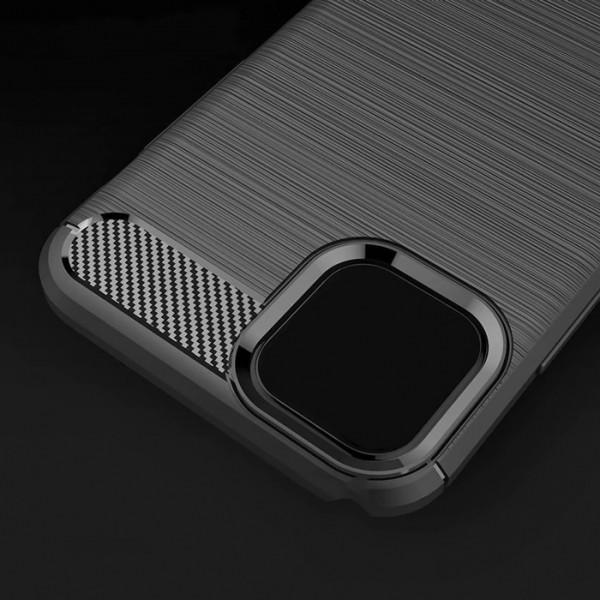 POWERTECH Θήκη Carbon Flex MOB-1549 για iPhone 12 Pro Max, μαύρη POWERTECH Θήκη Carbon Flex MOB-1549 για iPhone 12 Pro Max, μαύρη