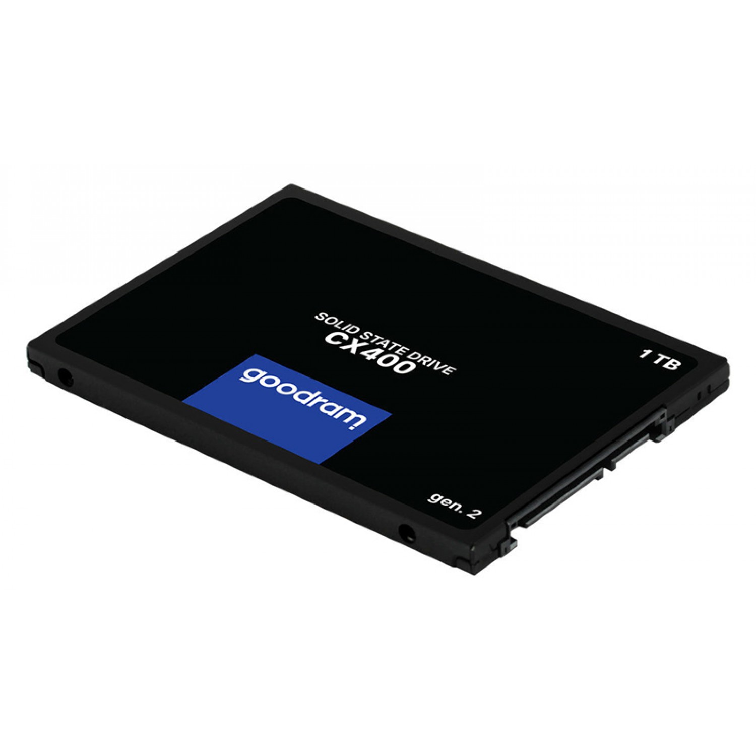 GOODRAM SSD CX400 Gen.2 1TB, 2.5", SATA III, 550-500MB/s, 3D TLC NAND GOODRAM SSD CX400 Gen.2 1TB, 2.5", SATA III, 550-500MB/s, 3D TLC NAND