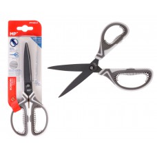 MP ψαλίδι χαρτιού PT143-2, μεταλλική λεπίδα, 19cm, λευκό-γκρι