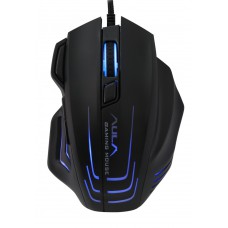 AULA ενσύρματο gaming ποντίκι Mountain S18, 7 πλήκτρα, RGB, μαύρο