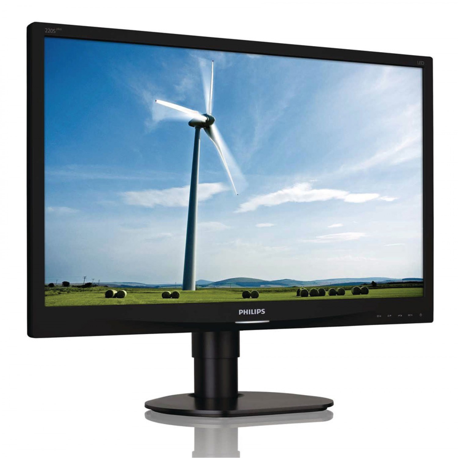 PHILIPS used οθόνη 220S4LCB LΕD, 22" 1680x1050px, VGA/DVI-D, SQ