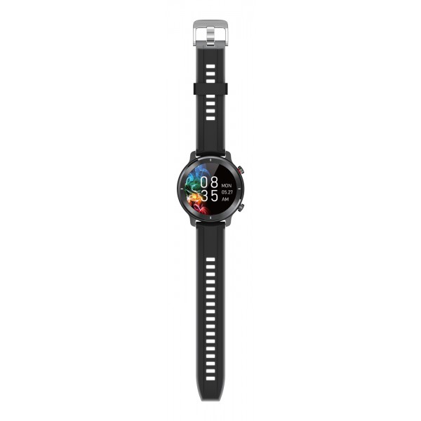 HIFUTURE smartwatch HiWAVE, 1.3", IP68, heart rate monitor, μαύρο
