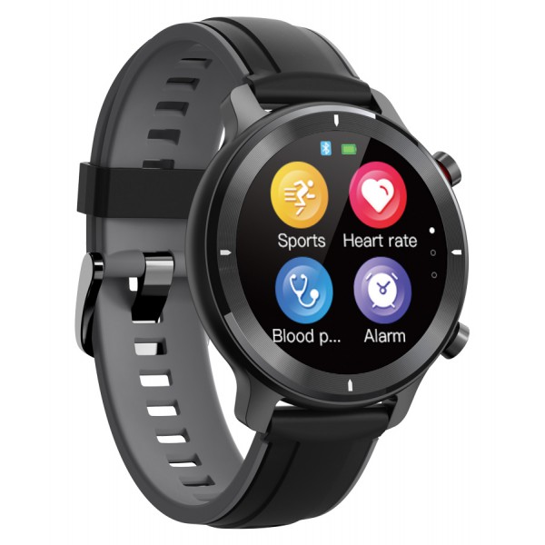 HIFUTURE smartwatch HiWAVE, 1.3", IP68, heart rate monitor, μαύρο