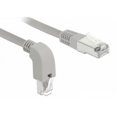 POWERTECH καλώδιο δικτύου CAB-N165, Cat 5e U/UTP, CCA 26AWG, 1m, γκρι