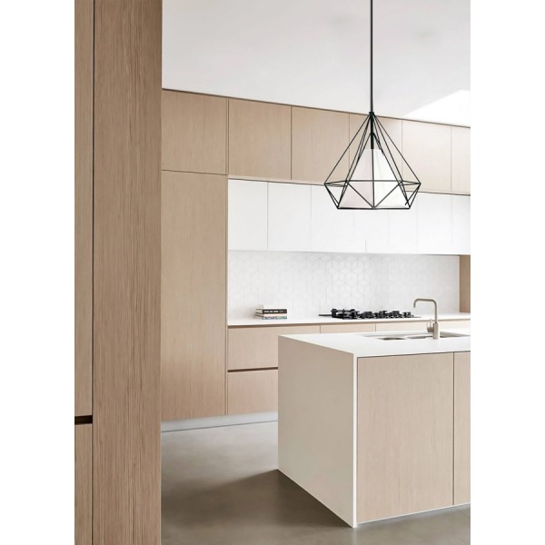 POWERTECH φωτιστικό οροφής HLL-0005, E27, Φ27, μεταλλικό, λευκό-μαύρο POWERTECH φωτιστικό οροφής HLL-0005, E27, Φ27, μεταλλικό, λευκό-μαύρο