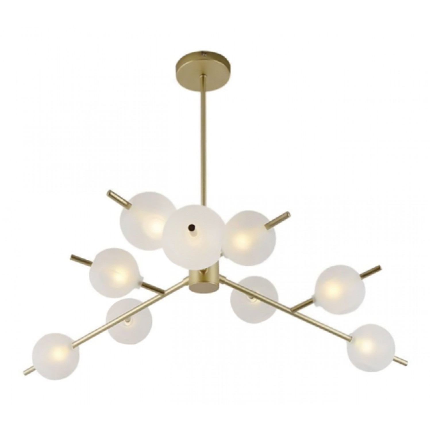 POWERTECH πολύφωτο φωτιστικό οροφής HLL-0025, 9x G9, μεταλλικό, χρυσό POWERTECH πολύφωτο φωτιστικό οροφής HLL-0025, 9x G9, μεταλλικό, χρυσό