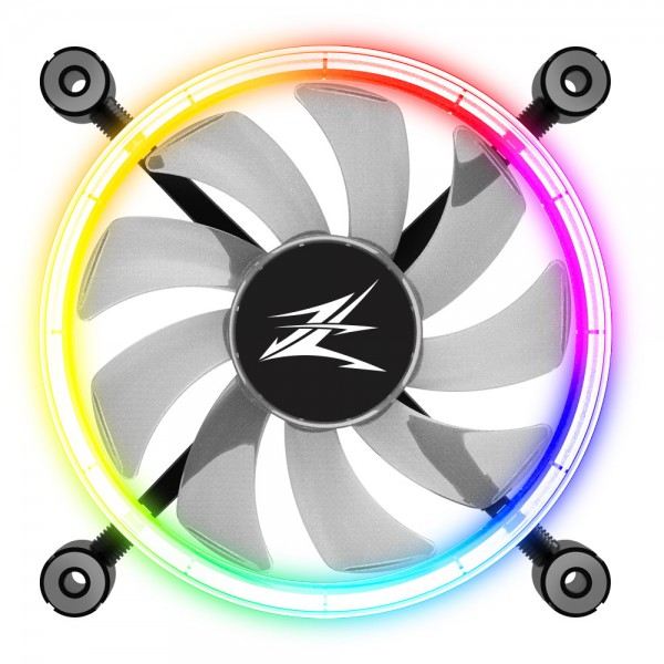 ZALMAN LED ανεμιστήρας ZM-LF120, 120mm, Double-Sided Ring, RGB ZALMAN LED ανεμιστήρας ZM-LF120, 120mm, Double-Sided Ring, RGB