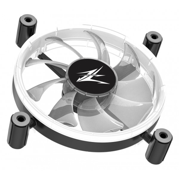 ZALMAN LED ανεμιστήρας ZM-LF120, 120mm, Double-Sided Ring, RGB ZALMAN LED ανεμιστήρας ZM-LF120, 120mm, Double-Sided Ring, RGB