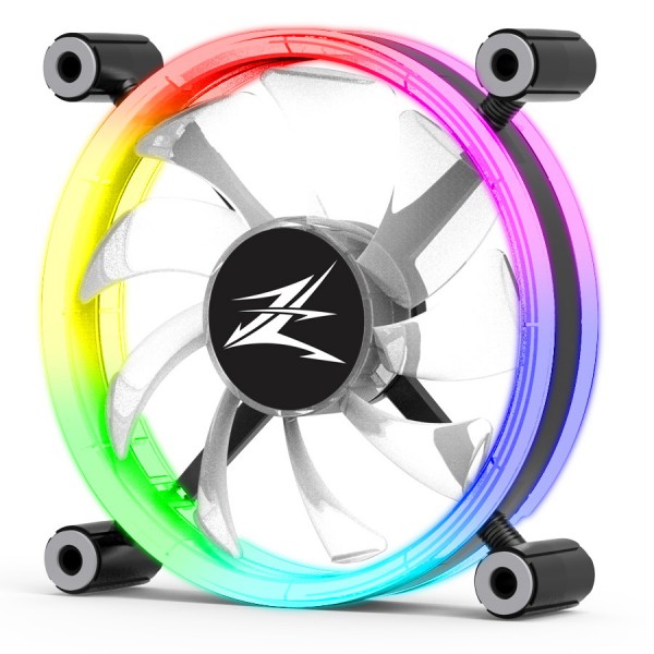 ZALMAN LED ανεμιστήρας ZM-LF120, 120mm, Double-Sided Ring, RGB ZALMAN LED ανεμιστήρας ZM-LF120, 120mm, Double-Sided Ring, RGB