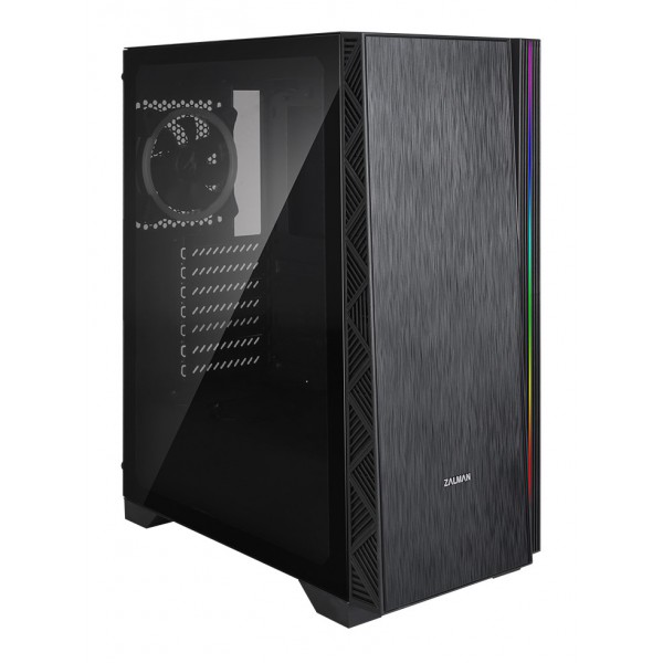 ZALMAN PC case Z3 NEO, mid tower, 410x210x480mm, 2x fan, διάφανο πλαϊνό ZALMAN PC case Z3 NEO, mid tower, 410x210x480mm, 2x fan, διάφανο πλαϊνό