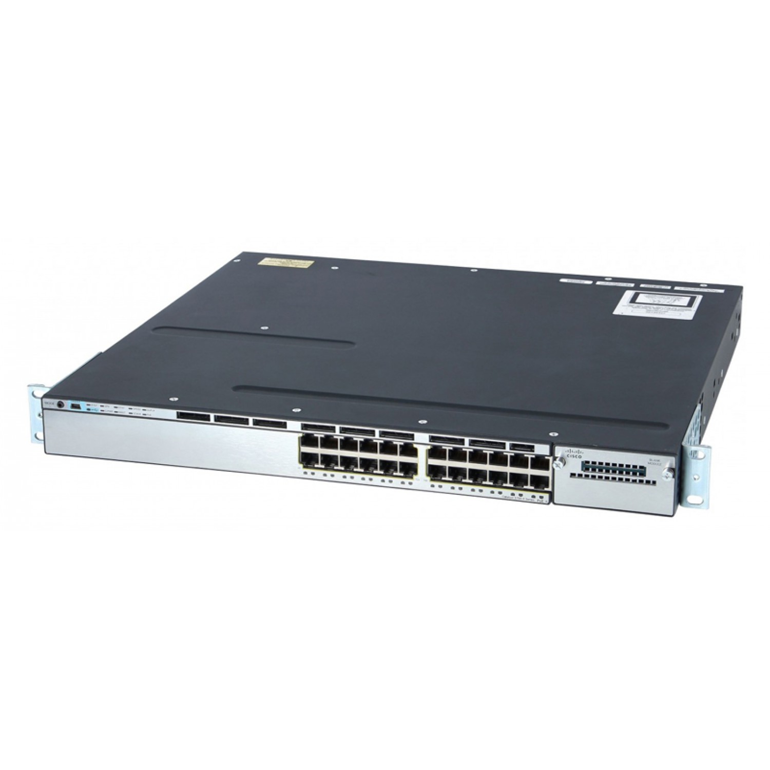 CISCO used Catalyst Switch 3750-X, 24 ports PoE, managed CISCO used Catalyst Switch 3750-X, 24 ports PoE, managed
