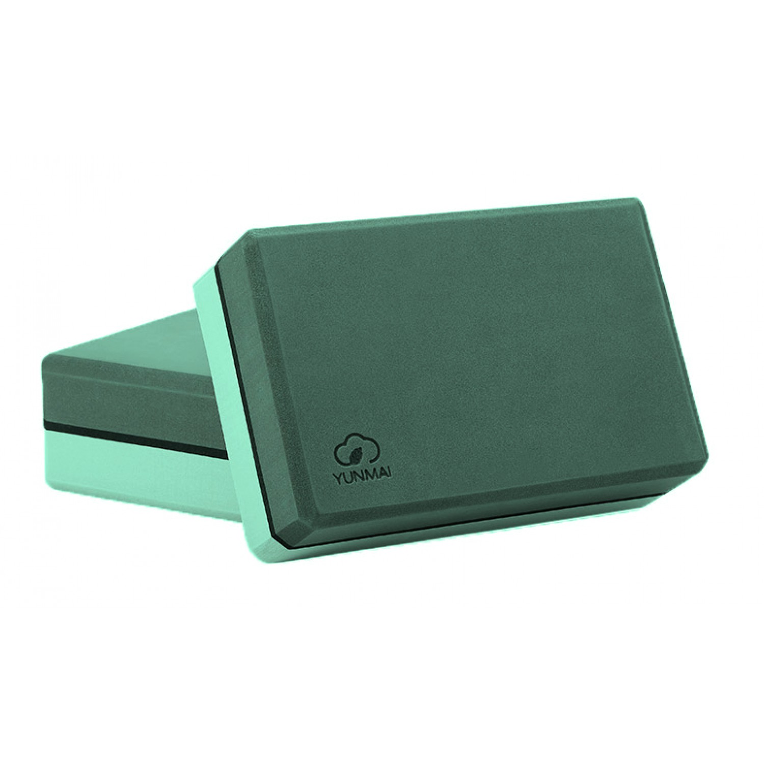 YUNMAI μπλοκ γυμναστικής YMYB-E801, 2τμχ, πράσινο