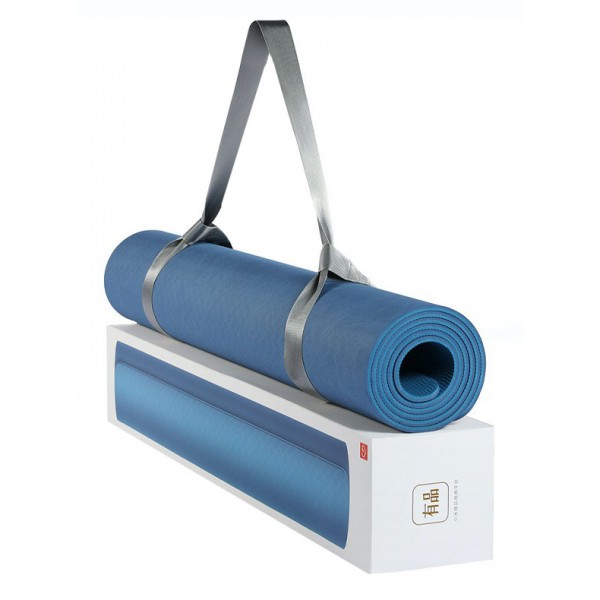 YUNMAI στρώμα γυμναστικής Yoga Mat YMYG-T802, 1830x800x6mm, μπλε YUNMAI στρώμα γυμναστικής Yoga Mat YMYG-T802, 1830x800x6mm, μπλε