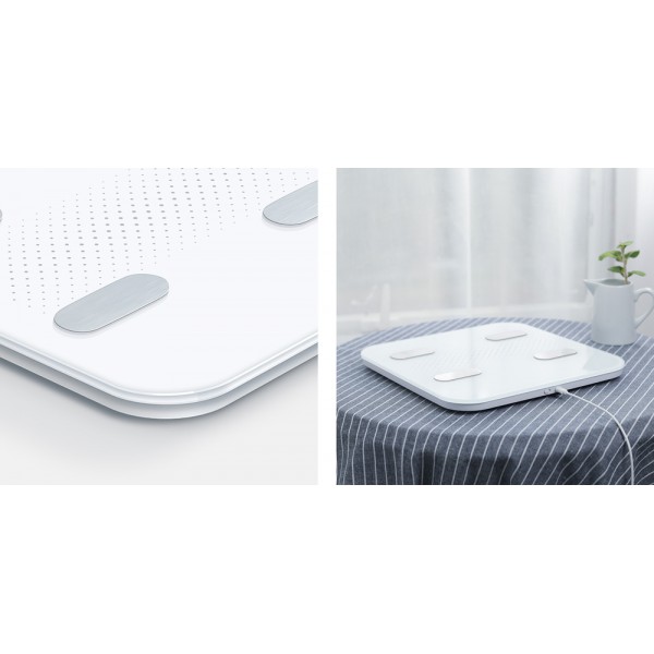 YUNMAI smart ζυγαριά S M1805, 5-180kg, λευκή