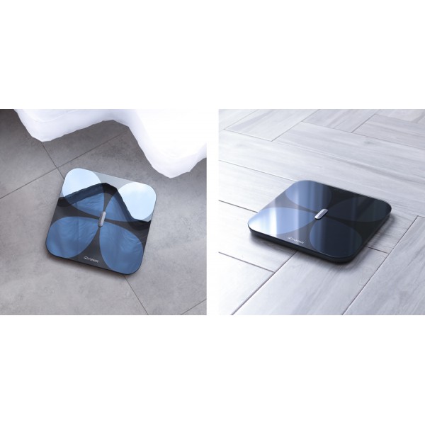 YUNMAI smart ζυγαριά Pro M1806, 5-180kg, μαύρη