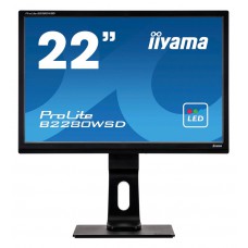 IIYAMA used Οθόνη B2280WSD LED, 22" 1680x1050px, VGA/DVI-D, GB
