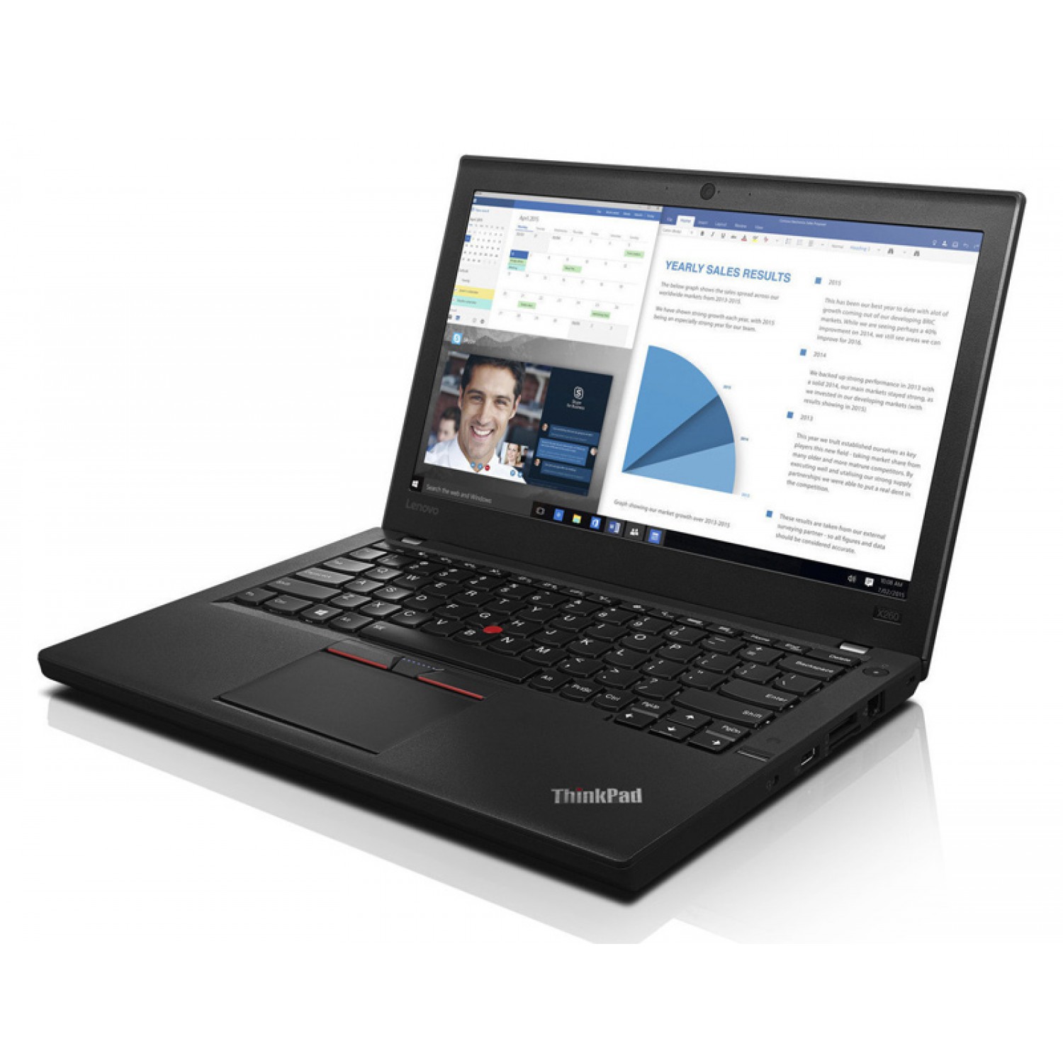 Lenovo ThinkPad X260, i7-6600U, 8GB, 256GB SSD, 12.5", CAM, SQ