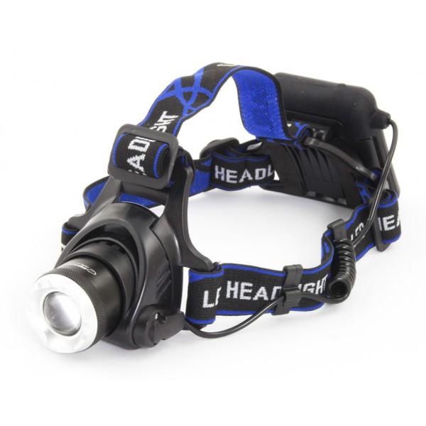 ESPERANZA φακός κεφαλής Cree T6 Orion EOT005, 5W, 600 lumens, μαύρος ESPERANZA φακός κεφαλής Cree T6 Orion EOT005, 5W, 600 lumens, μαύρος